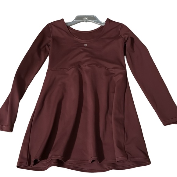 Athleta Girl Chit Chat Dress in Rich Maroon - Picture 3 of 4